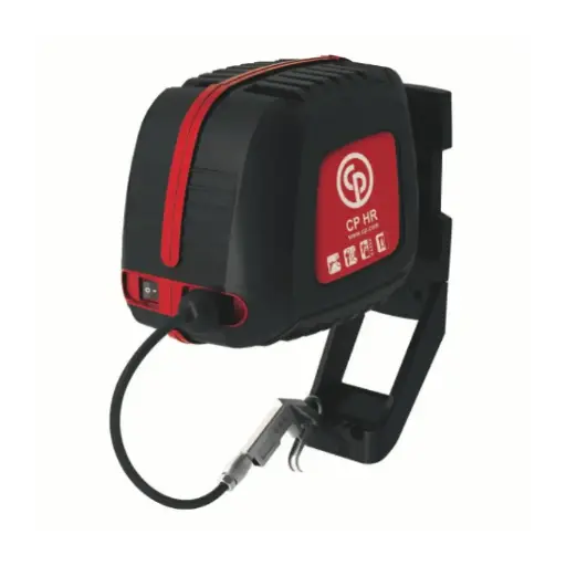 [310125] HOSE REEL COMPRESSOR WALL MOUNT 230V 8BAR 160L/MIN 10M HOSE
