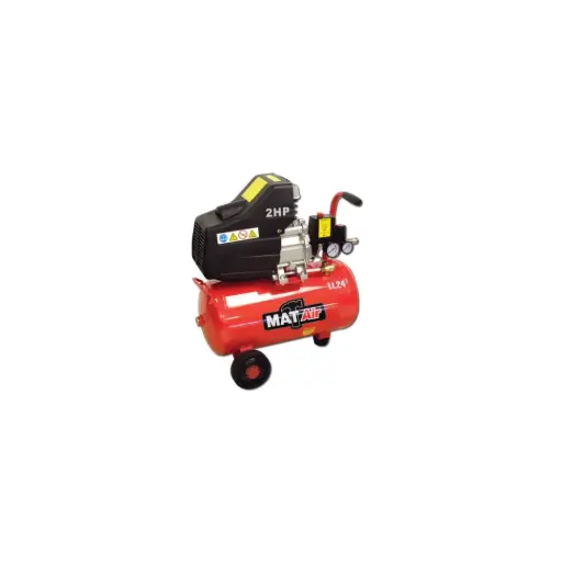 [7-AIR2000] COMPRESSOR MATAIR 1.5KW/2HP 24L 220V DD