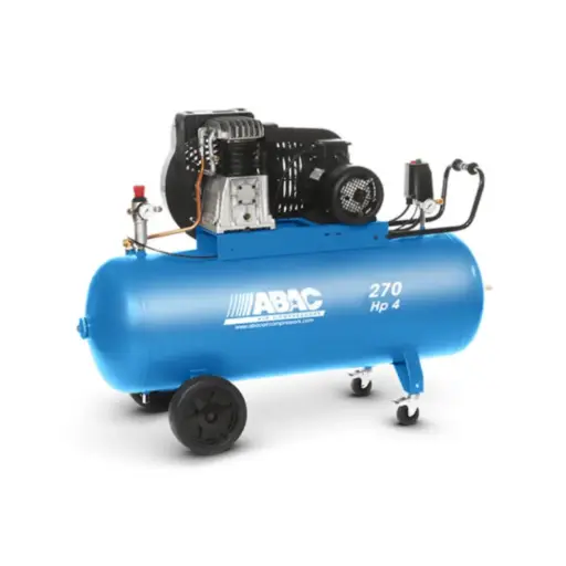 [7-ABAC4270] POWERAIR COMPRESSOR 10 BAR 270L 480L/MIN 16.8CFM 3KW 4HP 380V
