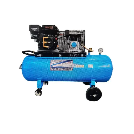 [7-PA738A150P] COMPRESSOR AIRPOWER PA7/38A/150P PETROL 10 BAR 7HP 5.25KW 150L 450LITP/M 15.9CFM.  LEAD TIME: +/-7-14DAYS