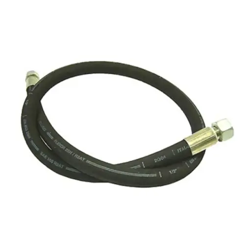 [715079] HYDRAULIC HOSE 1" PER METER WITH STRAIGHT FITTINGS