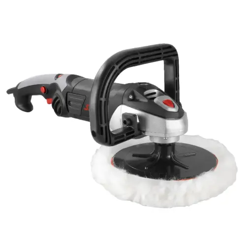 [5-F0151144AA] SKIL CAR POLISHER 1,200W DIA. 180MM, 1000 - 3600RPM, CONSTANT SPEED CONTROL, 3 PADS