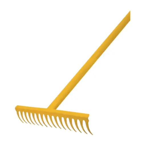 RAKE ALL STEEL 16 TOOTH